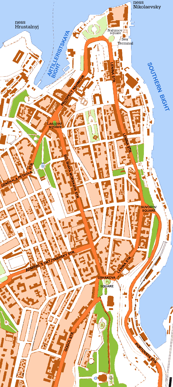 Mappa di Sevastopol